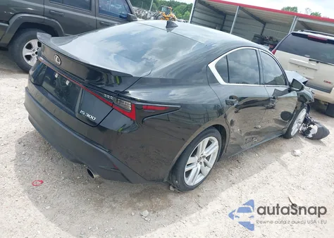 2021 Lexus Is 300 из США, поврежденный, VIN JTHAA1D24M5114934